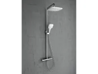 Termo 300 zuhanyoszlop termosztátos csapteleppel TE 093.00CR/WH, króm/fehér