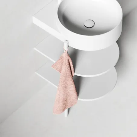 CS Yard 40 fürdőszobai bútor, matt fehér