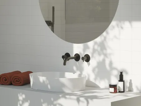 Espirit falba süllyesztett mosdócsaptelep belső egységgel ES 019.20GB.O1, Graphite Brushed