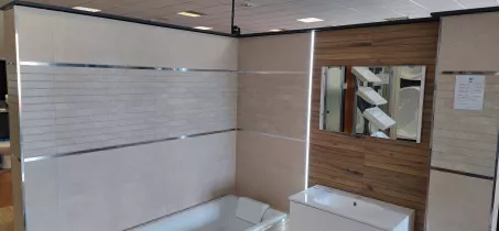Rako Base WARVN431 világos bézs matt 30x90 fali csempe