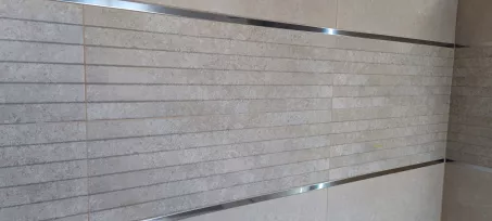 Rako Base WR1VN431 világos bézs matt 30x90 dekor fali csempe