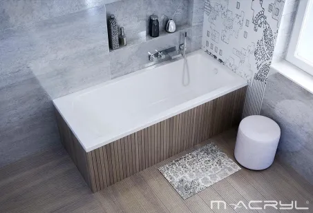 Fresh egyenes akril kád 160x70