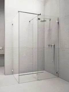 Euphoria Walk-in III zuhanyfal 90x140 átlátszó