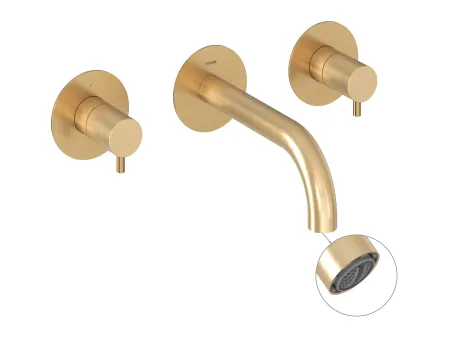 Espirit falba süllyesztett kádcsaptelep belső egységgel ES 021.60GLB.O1, Gold Brushed