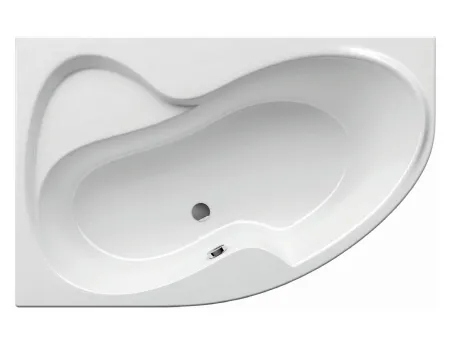 Rosa II 170x105 akrilkád bal (hófehér)