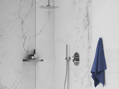 Espirit falba süllyesztet csaptelep, automatikus kétutas, belső egységgel ES 061.00CR.O2, Chrome