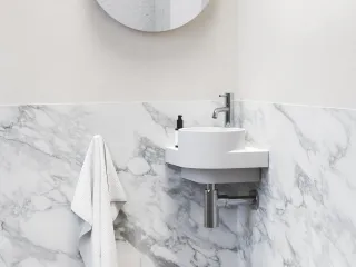 Yard 28 C kerámiamosdó matt fehér