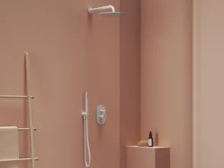 Espirit falba süllyesztet csaptelep, automatikus kétutas, belső egységgel ES 061.10WV.O2, White Velvet