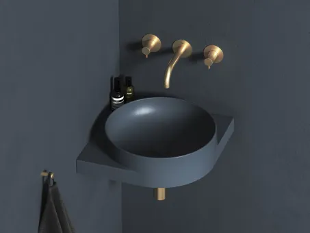 Espirit falba süllyesztett mosdócsaptelep belső egységgel ES 019.60GLB.O1, Gold Brushed