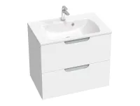 Classic II SD 70 fürdőszobai szekrény mosdó alá fehér/szürke