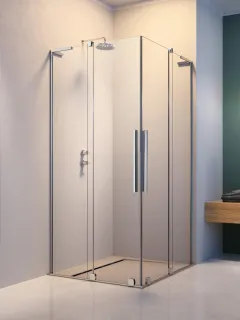 Furo SL KDD szögletes zuhanykabin 100x90 átlátszó