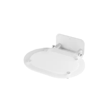 Chrome ülőke Clear/fehér