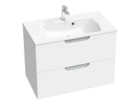 Classic II SD 80 fürdőszobai szekrény mosdó alá fehér/szürke