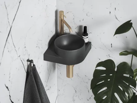 Yard 28 C kerámiamosdó antracit