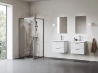 Blix II NBLRV2 90x90 zuhanykabin krómhatású+transparent