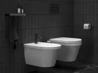 Espirit álló bidécsaptelep 150 mm leersztő nélkül ES 056.20BLM, Black Matt