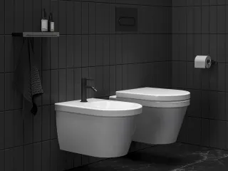 Espirit álló bidécsaptelep 150 mm leersztő nélkül ES 056.20BLM, Black Matt