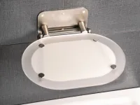 Chrome ülőke Clear/rozsdamentes