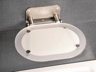 Chrome ülőke Clear/rozsdamentes