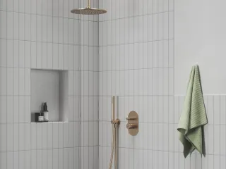 Espirit falba süllyesztet csaptelep, automatikus kétutas, belső egységgel ES 061.60RGB.O2, Rose Gold Brushed