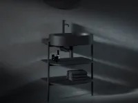 CS Yard 60 fürdőszobai bútor, matt fekete