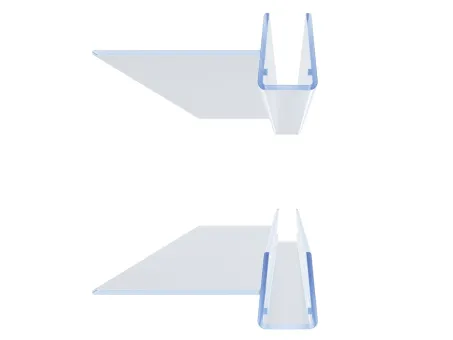 MATRIX szilikonos tömítés szett függőleges üveg/üveg 8/6