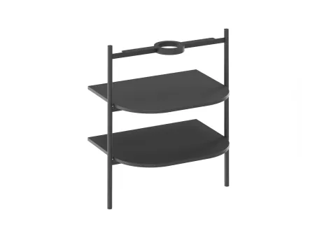 CS Yard 60 fürdőszobai bútor, matt fekete