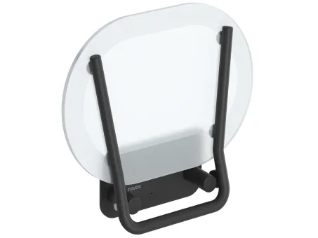 Chrome ülőke Clear/fekete