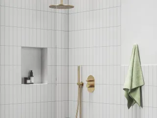 Espirit falba süllyesztet csaptelep, automatikus kétutas, belső egységgel ES 061.60GLB.O2, Gold Brushed