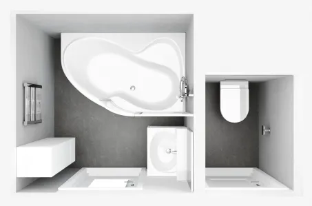 Rosa 95 160x95 jobb (hófehér)