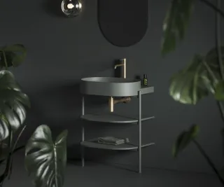 CS Yard 60 fürdőszobai bútor, Grey Green