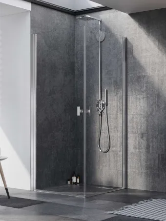 Nes 8 KDD I szögletes zuhanykabin 80x90 átlátszó