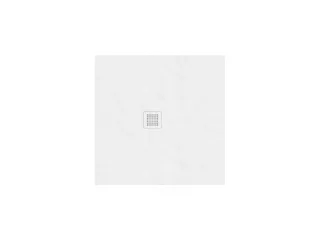 Slate Pro zuhanytálca 90x90 matt fehér