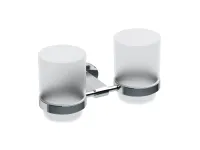 Chrome dupla pohártartó (üveg) CR 220.00CR, króm