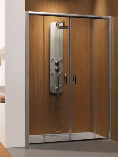 Premium Plus DWD zuhanyajtó 150 átlátszó