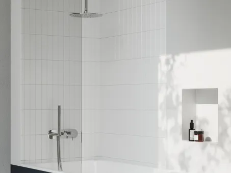 Mennyezeti kar 703.00CR, 20 cm króm