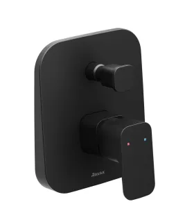 10° Free fekete falba süllyesztett csaptelep váltóval TD F 065.20BL, fekete, R-boxhoz
