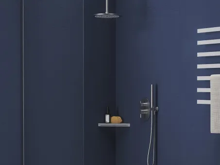 Mennyezeti kar 704.00CR, 30 cm króm