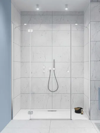 Torrenta DWJS zuhanyajtó 170 átlátszó balos