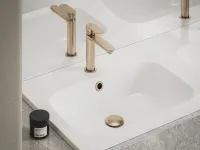 Eleganta álló mosdócsaptelep 170 mm leeresztő nélkül EL 012.60RGB, Rose Gold Brushed