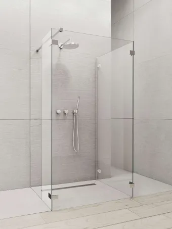 Euphoria Walk-in IV zuhanyfal 90x90 átlátszó