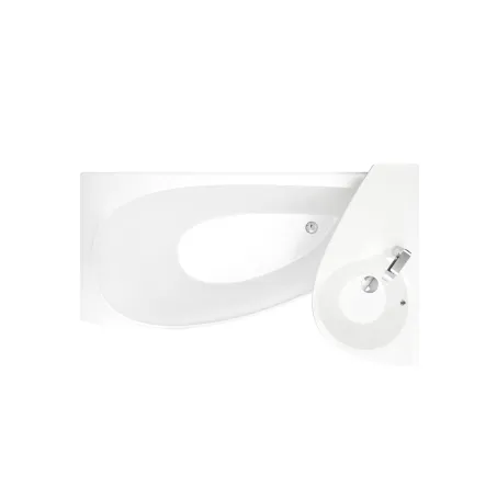 Avocado 160x75 akrilkád bal (hófehér)