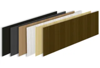 Trópusi fa előlap egyenes kádakhoz dió