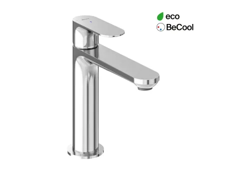 Eleganta álló mosdócsaptelep BeCool 174 mm leeresztő nélkül EL 012.01CR, Chrome