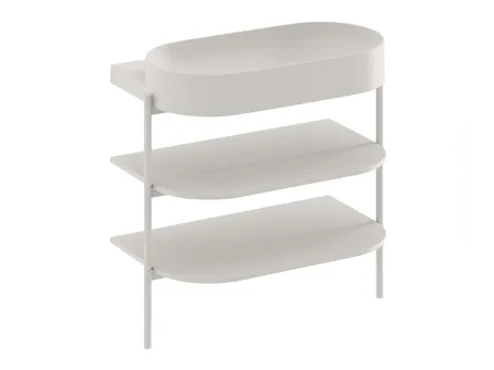 CS Yard 80 fürdőszobai bútor, Smoke Grey