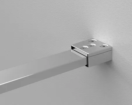 Eos DWD+S II szögletes zuhanykabin 120x70 átlátszó