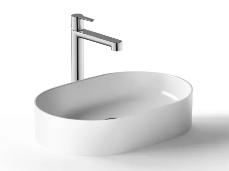 Ceramic Slim O 55 kerámiamosdó fehér