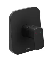 10° Free fekete falba süllyesztett csaptelep váltó nélkül TD F 066.20BL, fekete, R-boxhoz