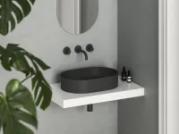 Ceramic Slim O 55 kerámiamosdó matt fekete