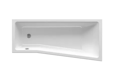 BeHappy II kád 160x75 balos, fehér